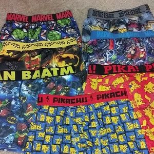 7 pairs boys underwear size 6